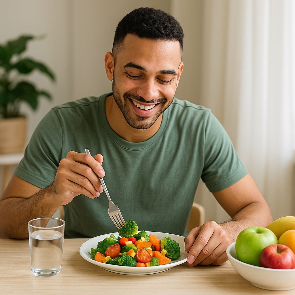 Minimal plant-based product range illustration